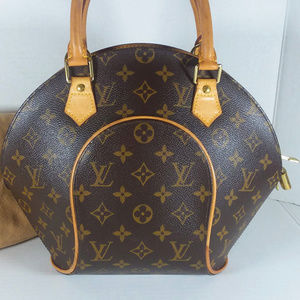 Authentic Vtg Louis Vuitton Ellipse PM Handbag FAB